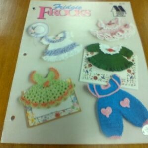 Vintage Fridge Frocks Crochet Pattern Booklet Annie's Attic Refrigerator Magnets
